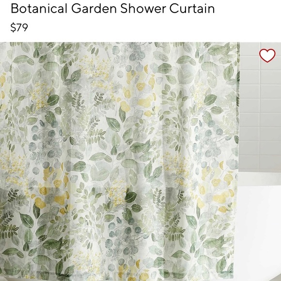 Pottery Barn Bath Pottery Barn Botanical Garden Shower Curtain